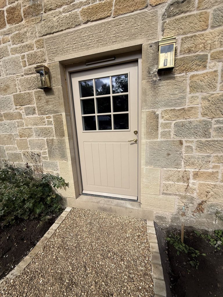 Structural alteration to a stone building by R. French Stonemasonry