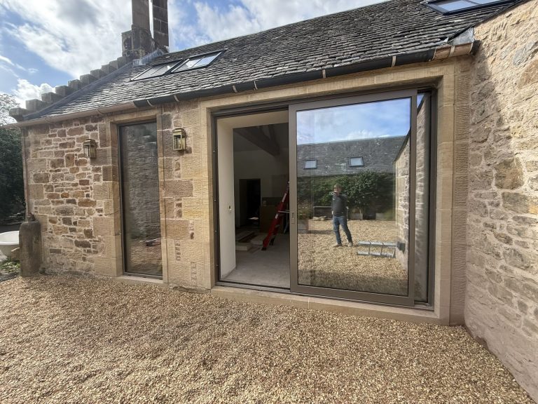 Structural alteration to a stone building by R. French Stonemasonry