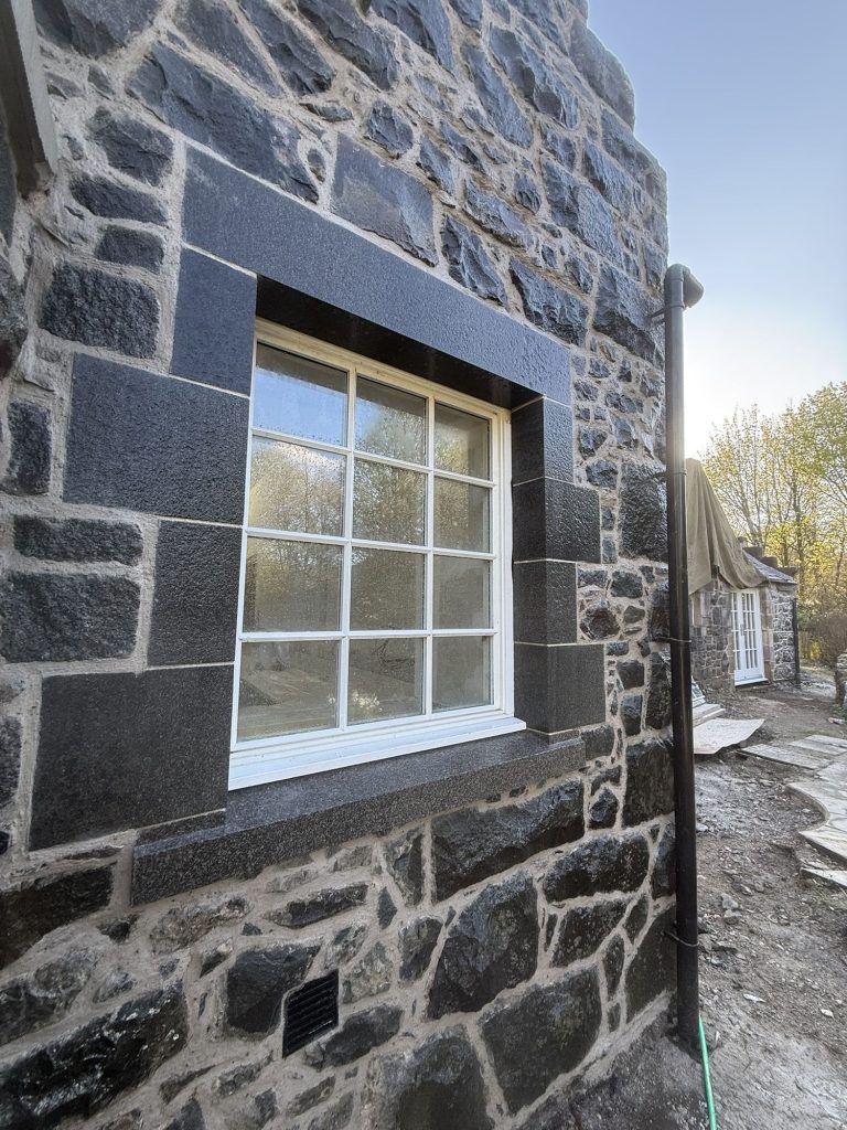 Structural alteration to a stone building by R. French Stonemasonry