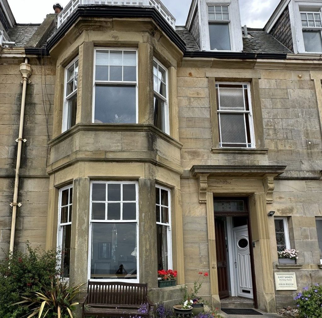 Phase 2 property on the North Berwick sea front before work